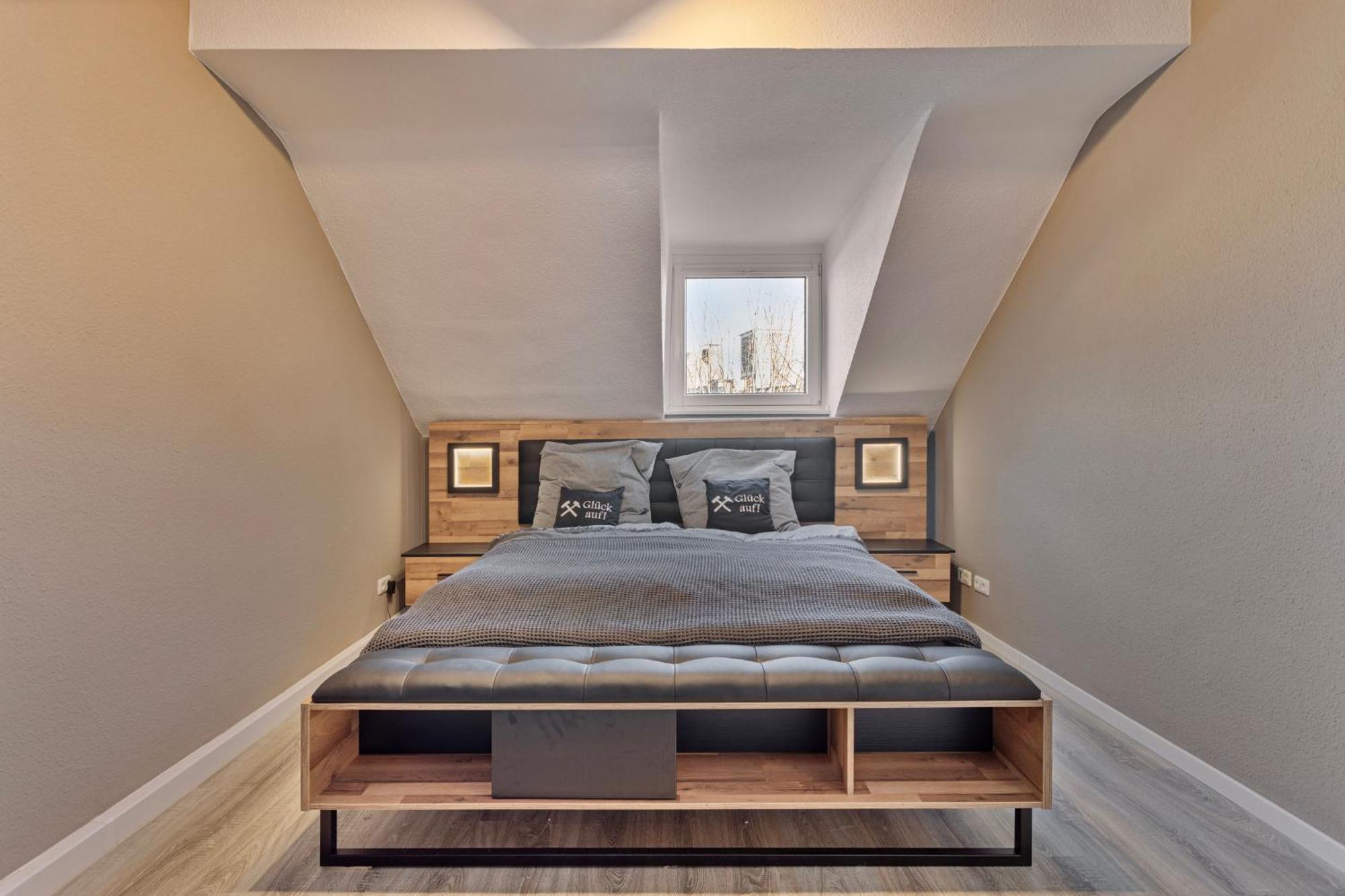 Zeche Trifft Villa Apartments By Cordis Sky Fuer Bis Zu 4 Personen 5 Minuten Zur Messe Essen Oder Hauptbahnhof Luaran gambar